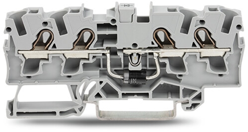 Wago Component terminal block; 4-conductor; with d