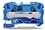WAGO TOP JOB S 6MM BLUE NEUTRAL TERMINAL