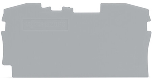 WAGO END SHIELD (100 PER PK)