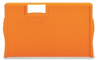 WAGO 6MM DIVIDER PLATE ORANGE