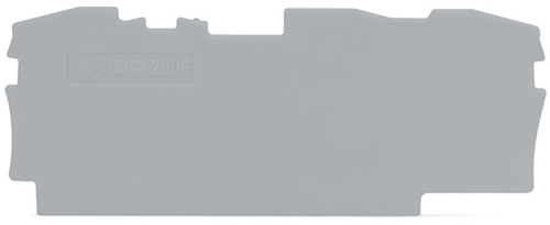 WAGO 6MM TERMINAL END PLATE