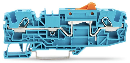 WAGO DISCONNECT 0.5-6 (10)MM 2 CONDUCTOR BLUE