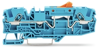 WAGO DISCONNECT 0.5-6 (10)MM 2 CONDUCTOR BLUE