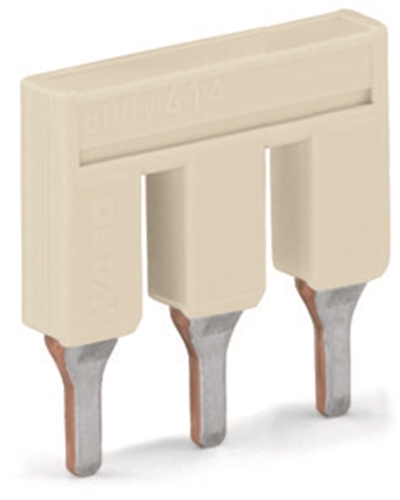 WAGO TOP JOB S 6MM 3 WAY JUMPER BAR (BOX QTY = 50)