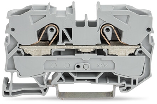 WAGO TOP JOB S 10MM GREY TERMINAL (BOX QTY = 25)