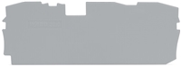 WAGO 10.0MM END PLATE GREY (PK100)