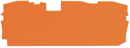 WAGO 1MM ORANGE END PLATE