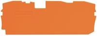 WAGO 1MM ORANGE END PLATE