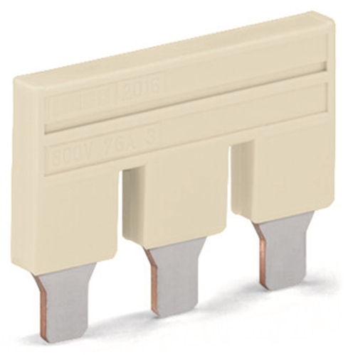 WAGO PUSH IN JUMPER BAR INSULATED 3 WAY