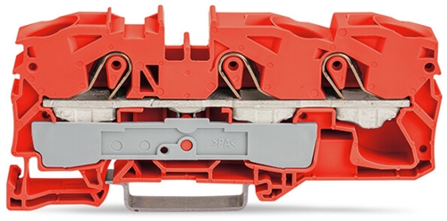 WAGO TOPJOB S 16MM 3-CONDUCTOR TERMINAL ORANGE