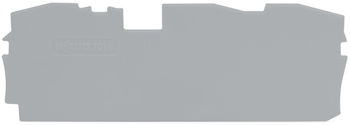 WAGO TOPJOB S 16MM 3-CONDUCTOR END PLATE