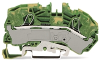 Wago Supply Terminal Block Green-Yellow