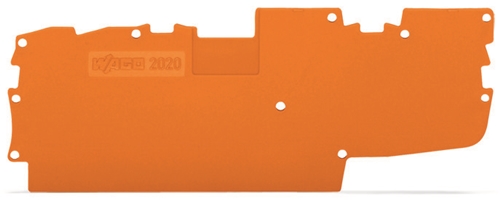 WAGO END & INTERMEDIATE PLATE 1MM/0.039