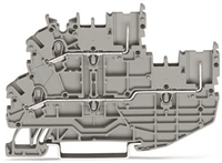 WAGO 1-CONDUCTOR/1-PIN DOUBLE DECK RECEPTACLE