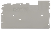 WAGO END/INTERMEDIATE PLATE