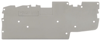 WAGO End & Intermediate plate; 1 mm