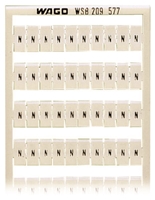 WAGO MARKER CARD "N"