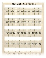 WAGO VERTICAL TERMINAL MARKER 1-50