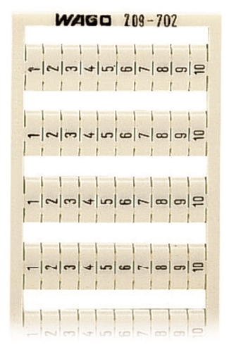 WAGO 1-10 MARKING STRIP