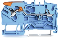 WAGO TOPJOB S 2CON 2.5MM BLUE LEVER TERMINAL