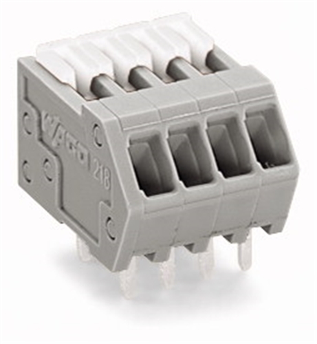 WAGO 1-conductor PCB terminal strip 3-pole