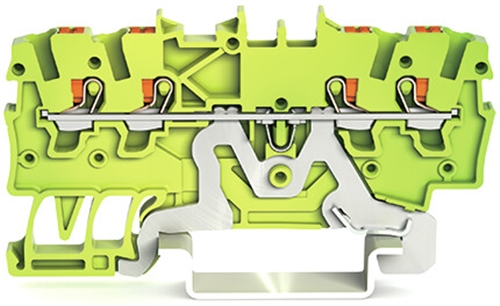 WAGO 4 CONDUCTOT THROUGH TERMINAL BLOCK