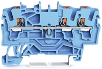 Wago 2 conductor through terminal block with push