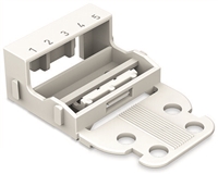 WAGO MOUNTING CARRIER FOR 5 CONDUCTOR TERMINAL