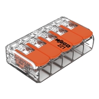WAGO COMPACT 5 CONDUCTOR TERMINAL BLOCK WITH
