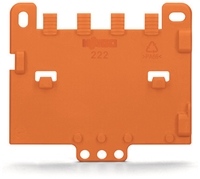 WAGO STRAIN RELIEF PLATE FOR MOUNTING CARRIER