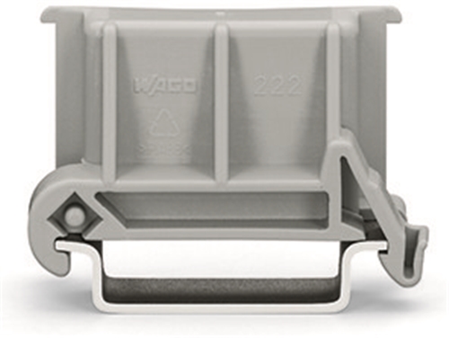 WAGO ANGLED DIN-RAIL ADAPTER, IN COMBINATION WITH