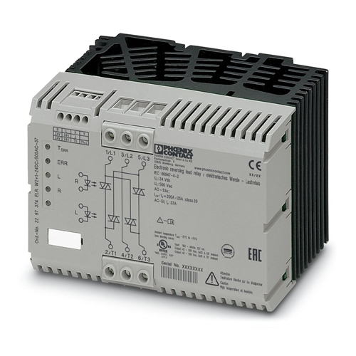 PHOENIX 3P SOLID STATE REV CONTACTOR 24VDC