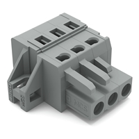 WAGO 3 POLE FEMALE CONNECTOR (50 PER PK)