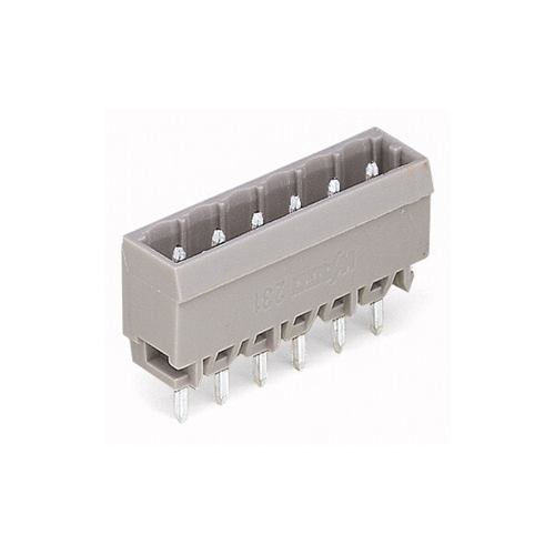 WAGO 4-POLE STRAIGHT HEADER SOLDER PIN