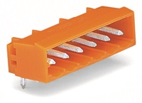 WAGO Male Connector, With Angled Solder Pins 6-Pol