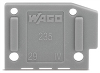 WAGO END PLATE GREY