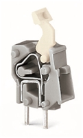 WAGO CON TERMINAL BLOCK 5MM PITCH 1P GREY (PK=100)
