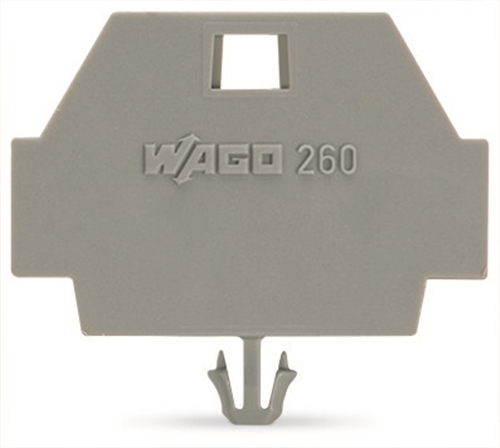 WAGO END PLATE SNAP IN FOOT (PK=50)