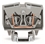 WAGO GREY TERMINAL BLOCK DIN 15 (100 PER PK)