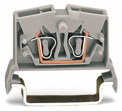 WAGO 1 POLE TERMINAL BLOCK (100 PER PK)