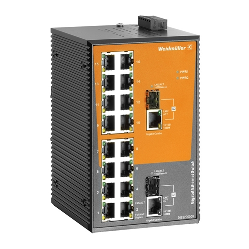 WEIDMULLER IE-SW-EL18-16TX-2GC