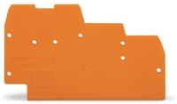 WAGO END PLATE ORANGE