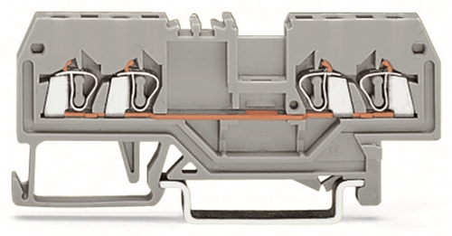 WAGO GREY FRONT ENTRY 4WAY TERM (100 PER