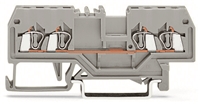 WAGO GREY FRONT ENTRY 4WAY TERM (100 PER