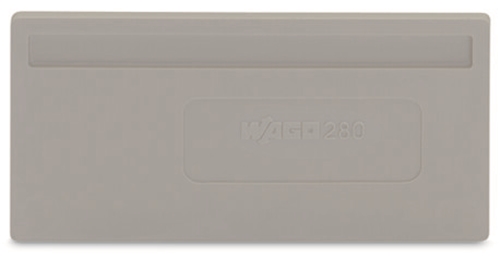 WAGO SEPARATOR GREY 2MM (100 PER PACK)