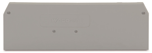 WAGO 2.5MM END PLATE (100 PER PK)