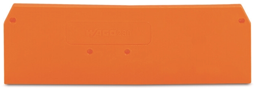 WAGO 2.5MM END PLATE (100 PER PK)