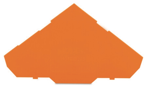 WAGO WAGO ORANGE END PLATE