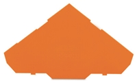 WAGO WAGO ORANGE END PLATE