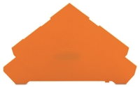 WAGO END AND INTERMEDIATE PLATE 1MM THICK FOR